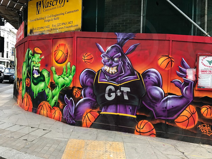 Detail Basketball Graffiti Art Nomer 55