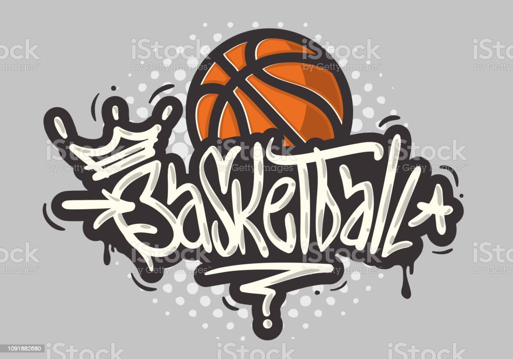 Detail Basketball Themed Graffiti Nomer 2