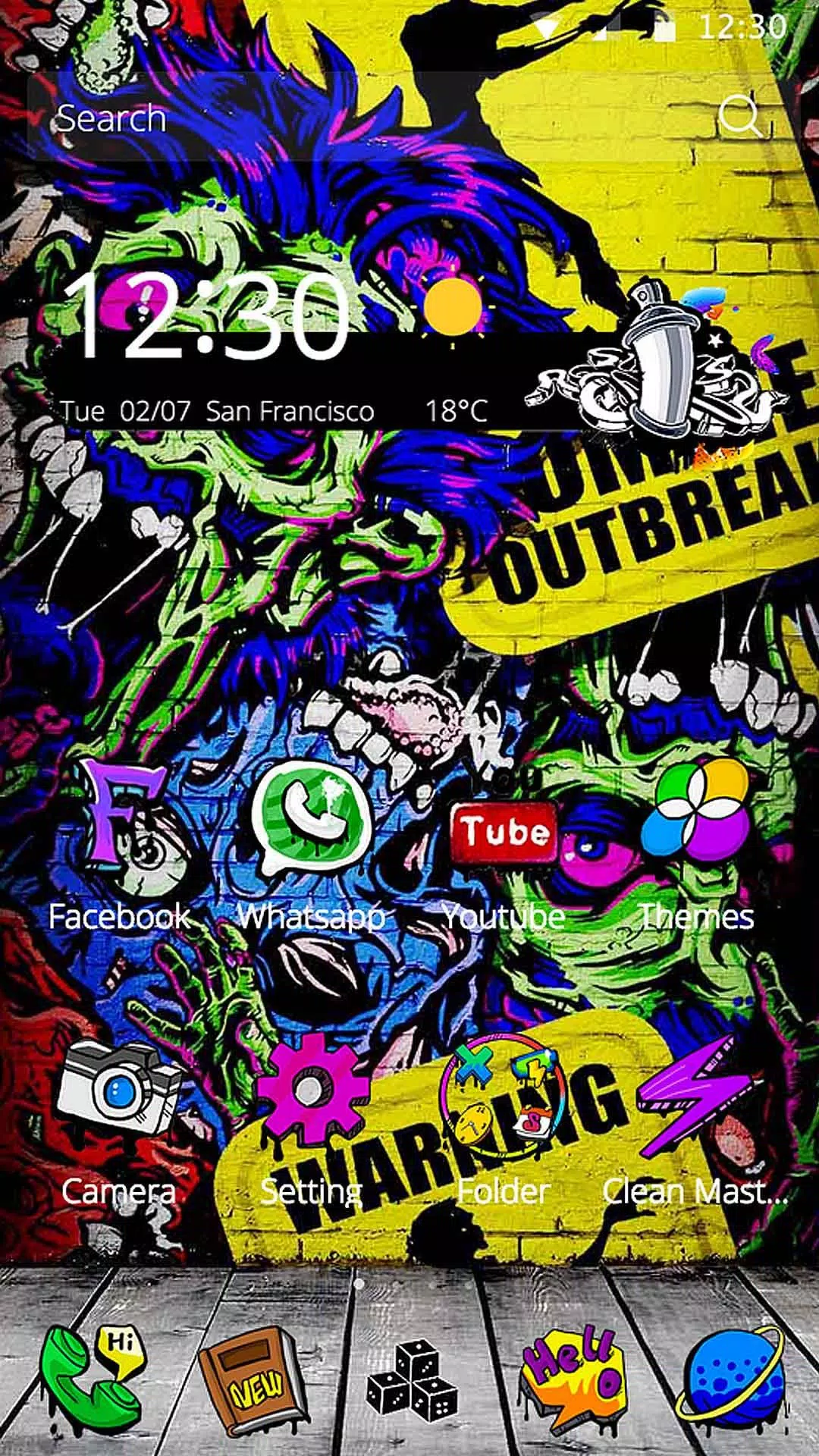 Detail Batu Graffiti Tema Nomer 6