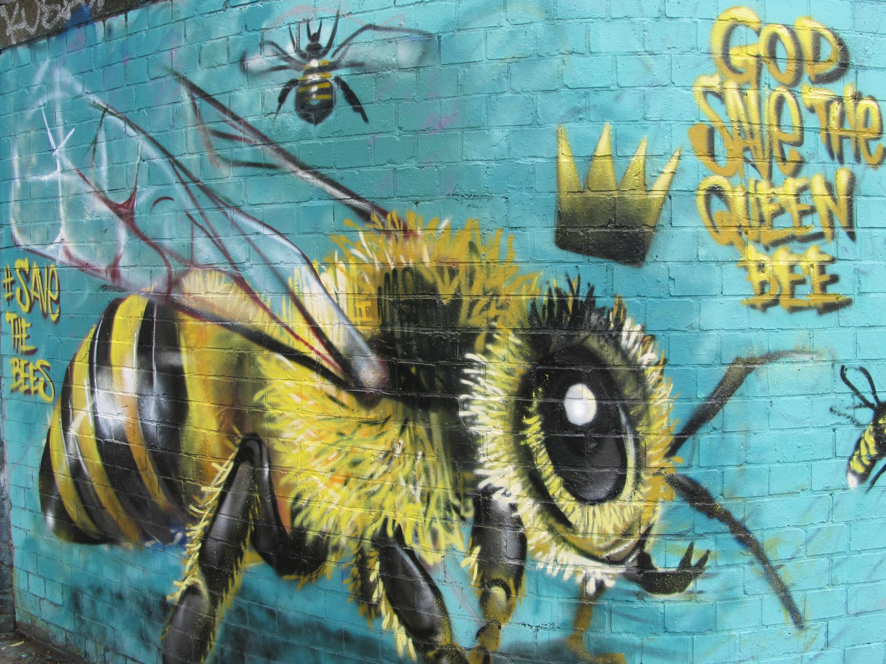 Detail Bee Graffiti Nomer 11