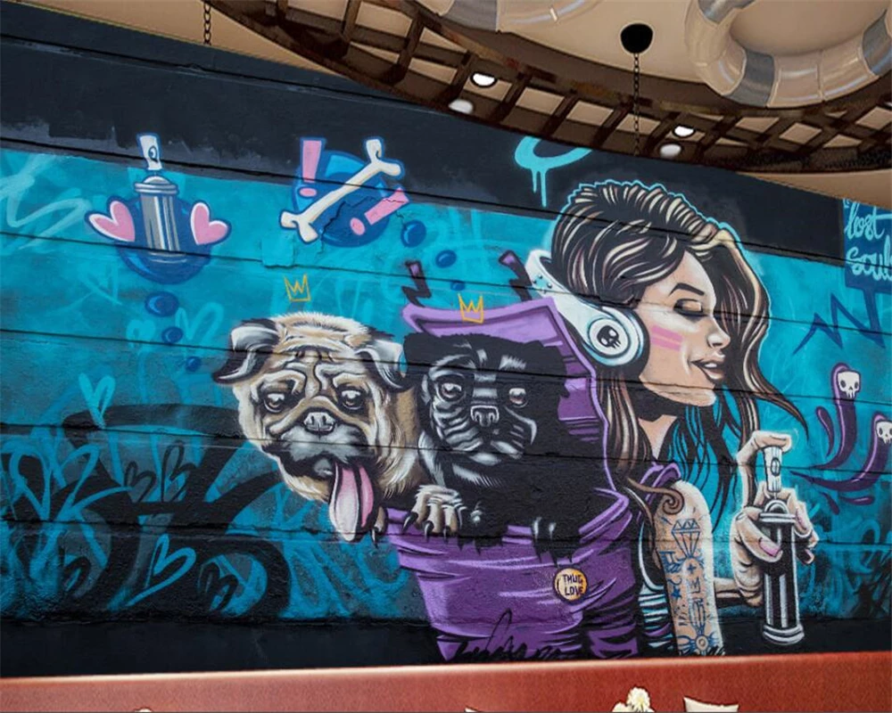 Detail Behangpapier Graffiti Nomer 46