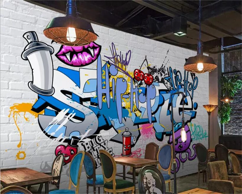 Detail Behangpapier Graffiti Nomer 53