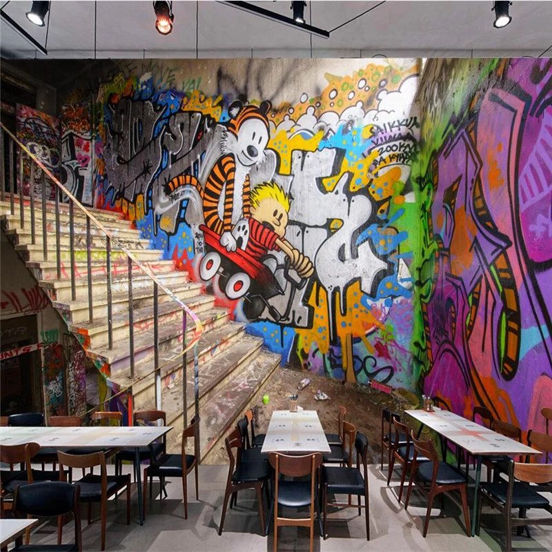 Detail Behangpapier Graffiti Nomer 55