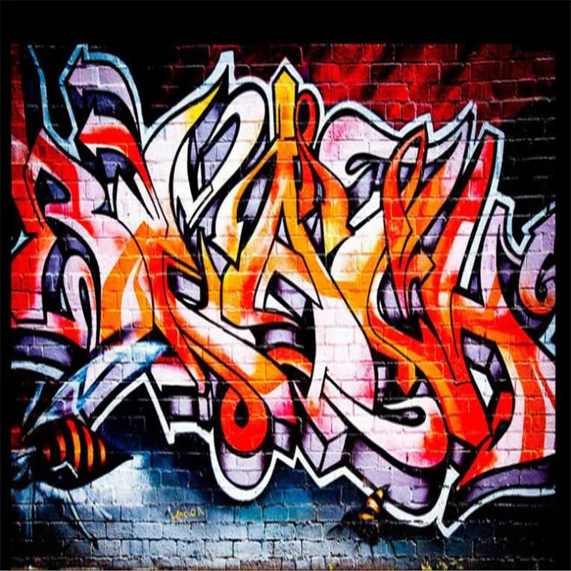 Detail Behangpapier Graffiti Nomer 9