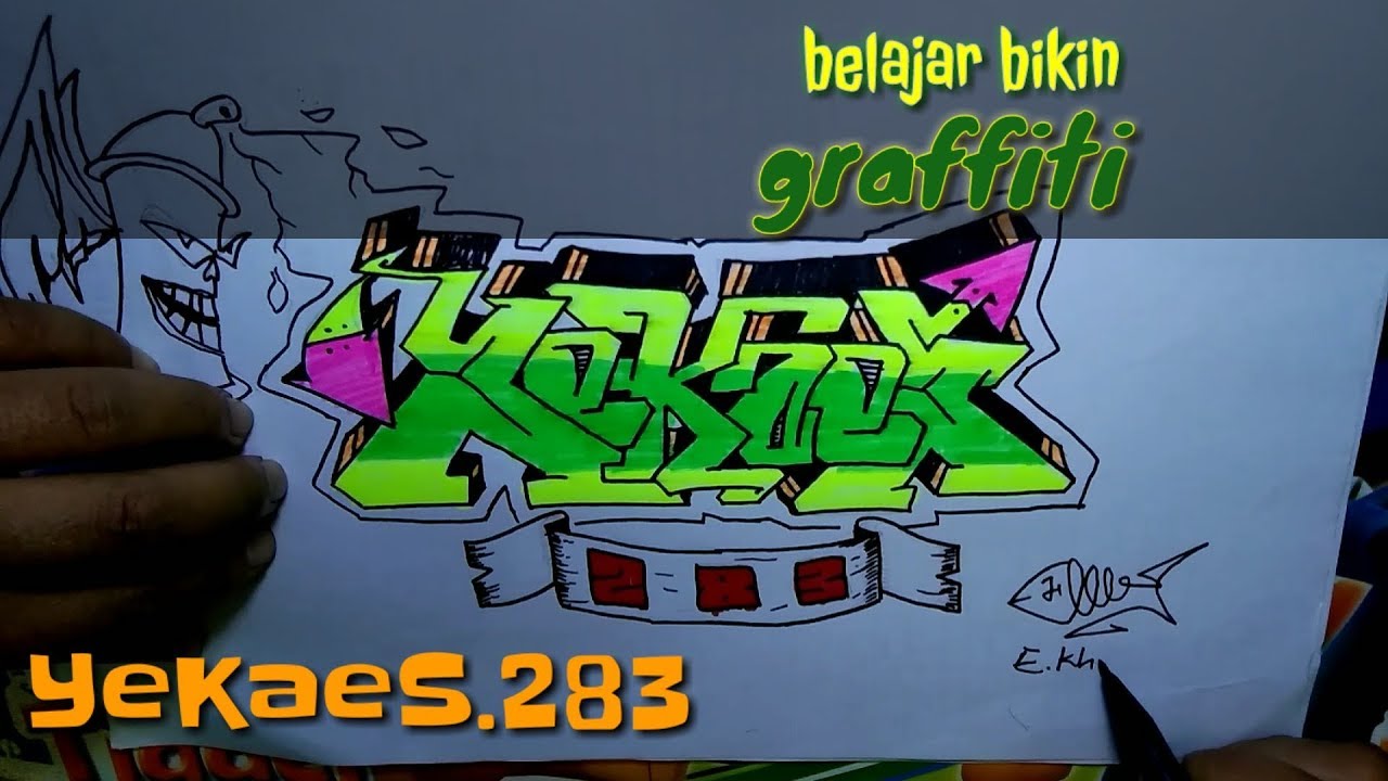 Detail Belajar Graffiti Motor Nomer 9