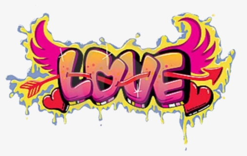 Detail Bentuk Love Graffiti Nomer 39