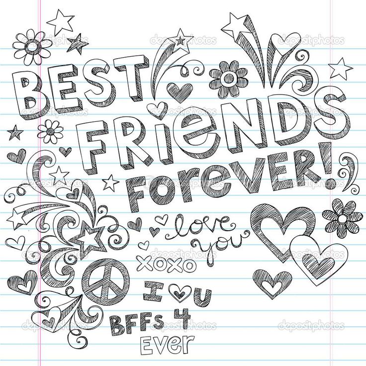 Detail Best Friends Forever Graffiti Nomer 16