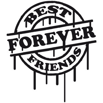 Detail Best Friends Forever Graffiti Nomer 22