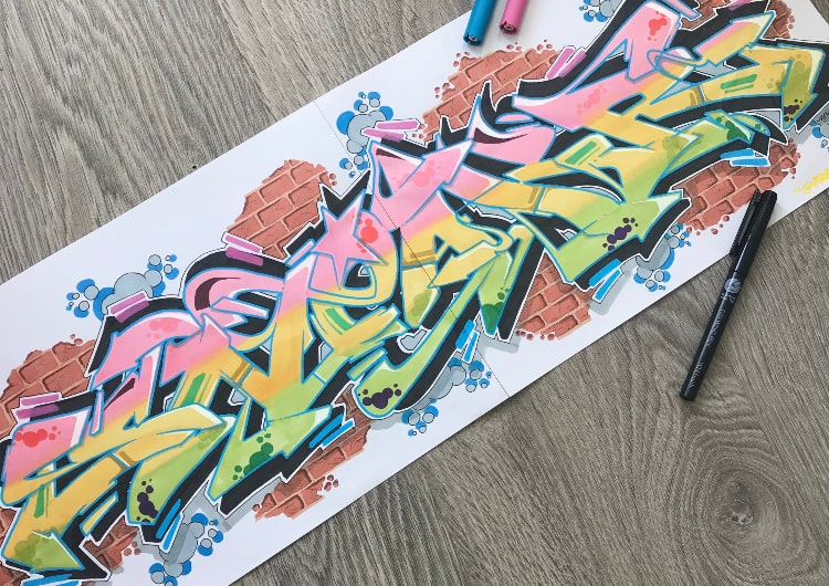 Detail Best Graffiti Markers For Paper Nomer 20