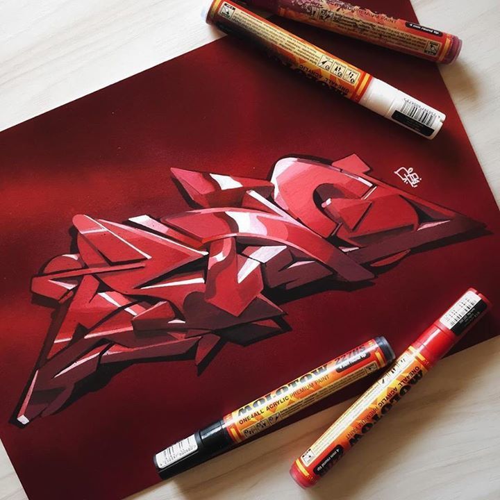 Detail Best Graffiti Sketch Markers Nomer 19