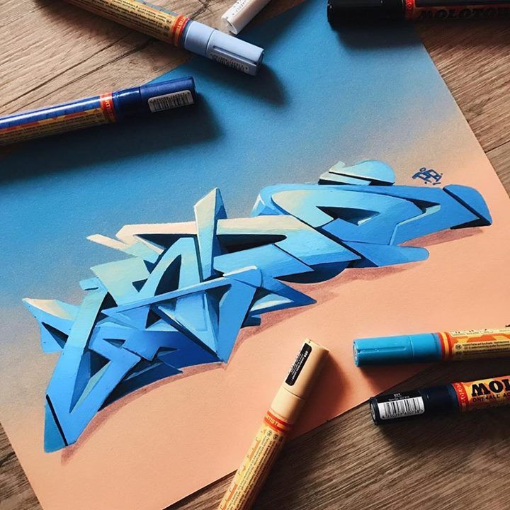 Detail Best Graffiti Sketch Markers Nomer 28