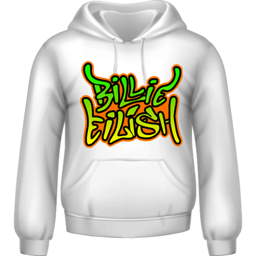 Detail Billie Eilish Graffiti Hoodie Nomer 14