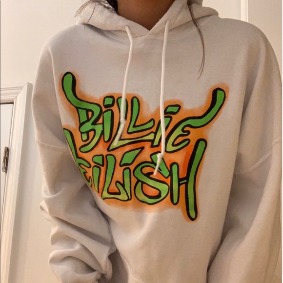 Detail Billie Eilish Graffiti Hoodie Nomer 19