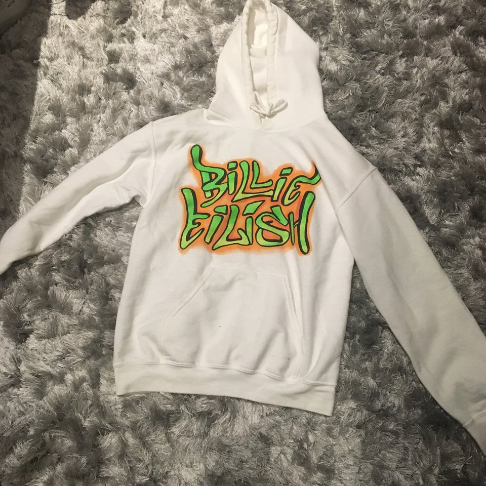 Detail Billie Eilish Graffiti Hoodie Nomer 20