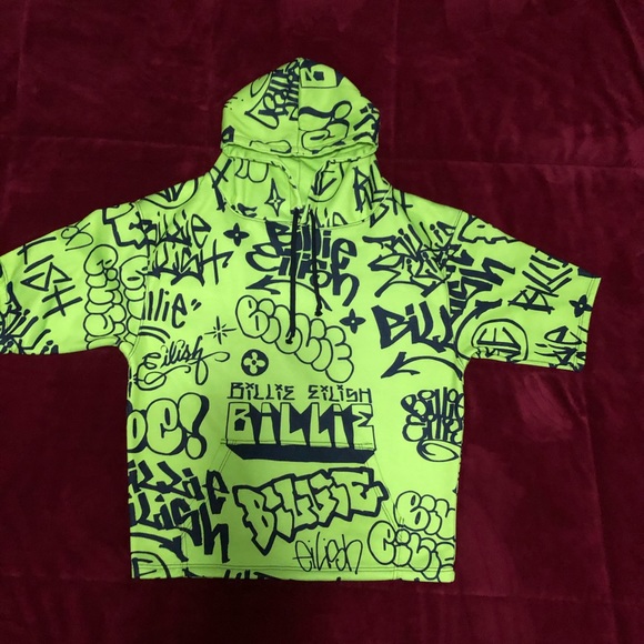 Detail Billie Eilish Graffiti Hoodie Nomer 27