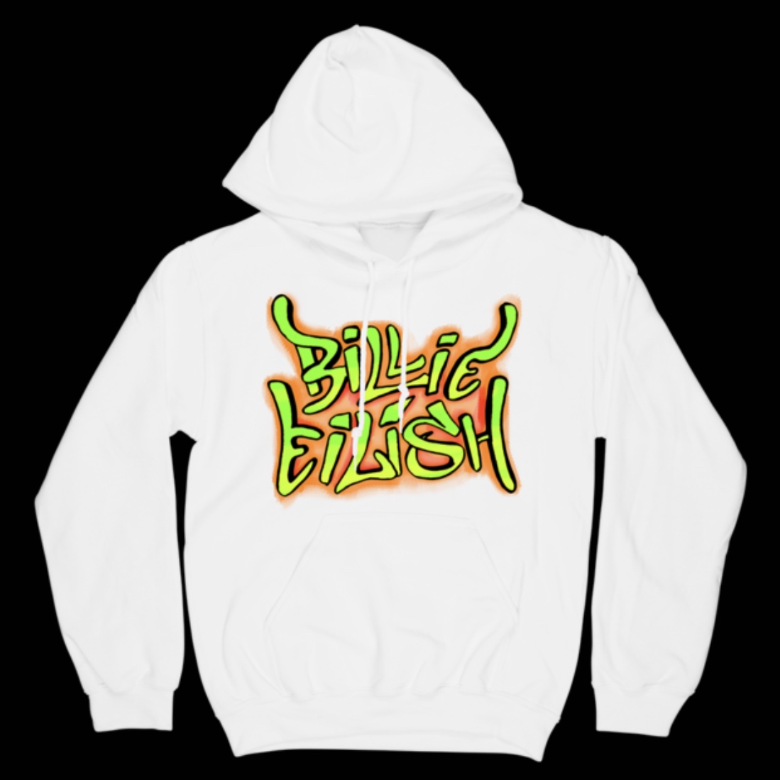 Detail Billie Eilish Graffiti Hoodie Nomer 36