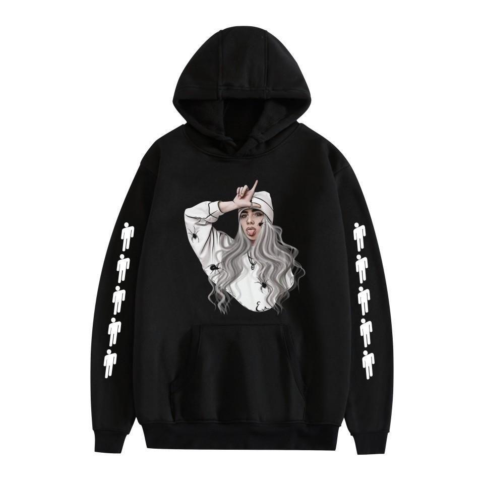 Detail Billie Eilish Graffiti Hoodie Nomer 45