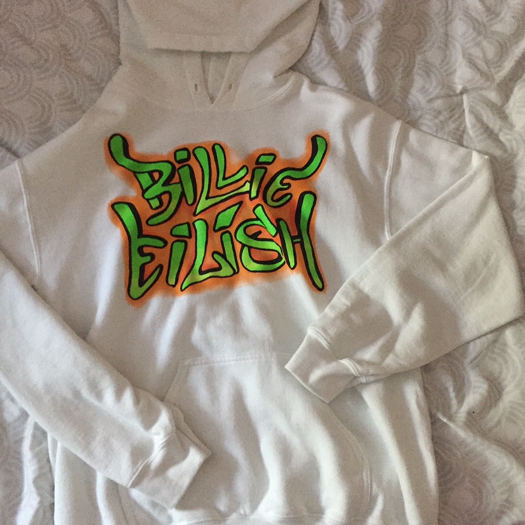 Detail Billie Eilish Graffiti Hoodie Nomer 10