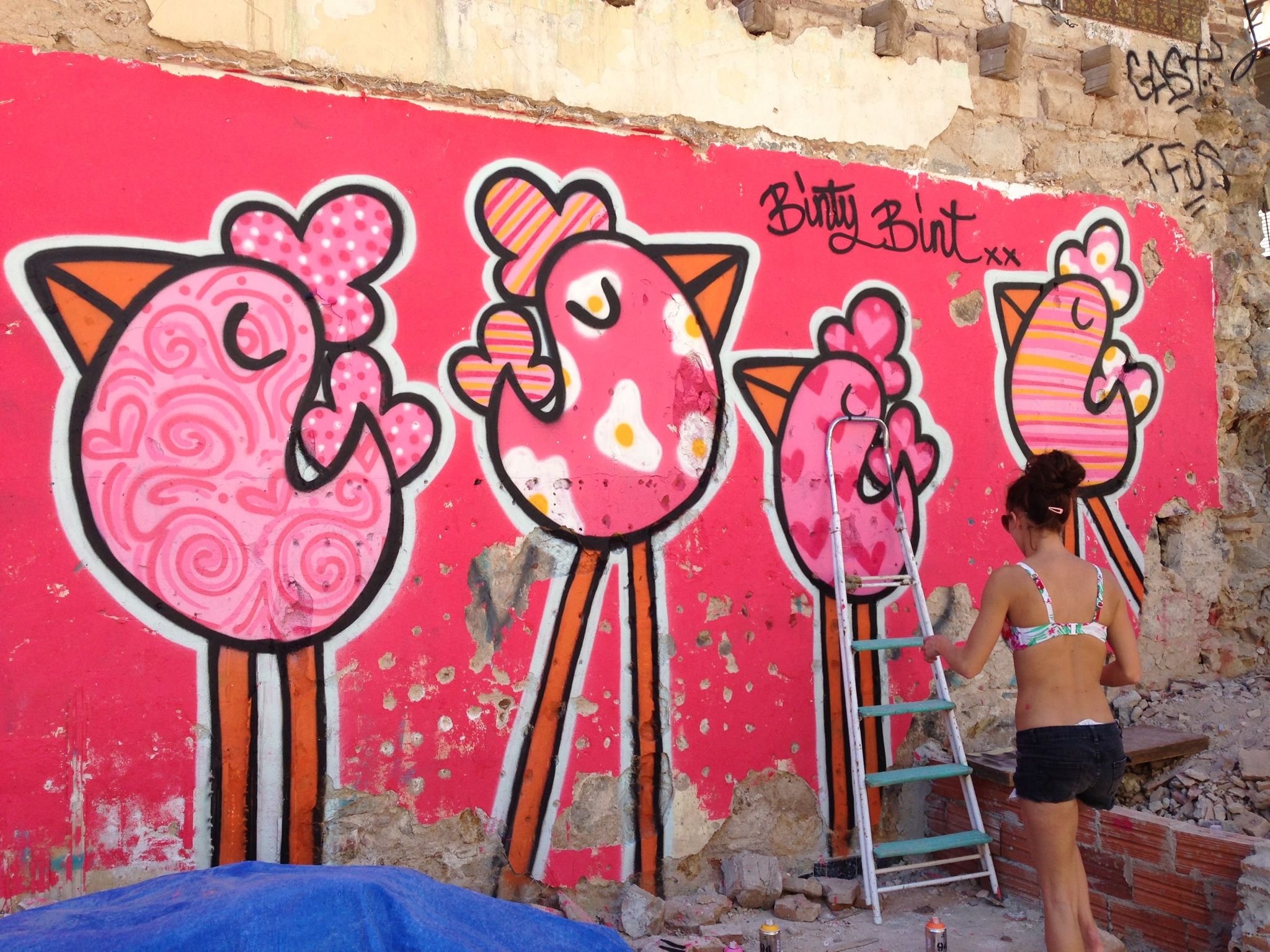 Detail Bint Graffiti Nomer 2