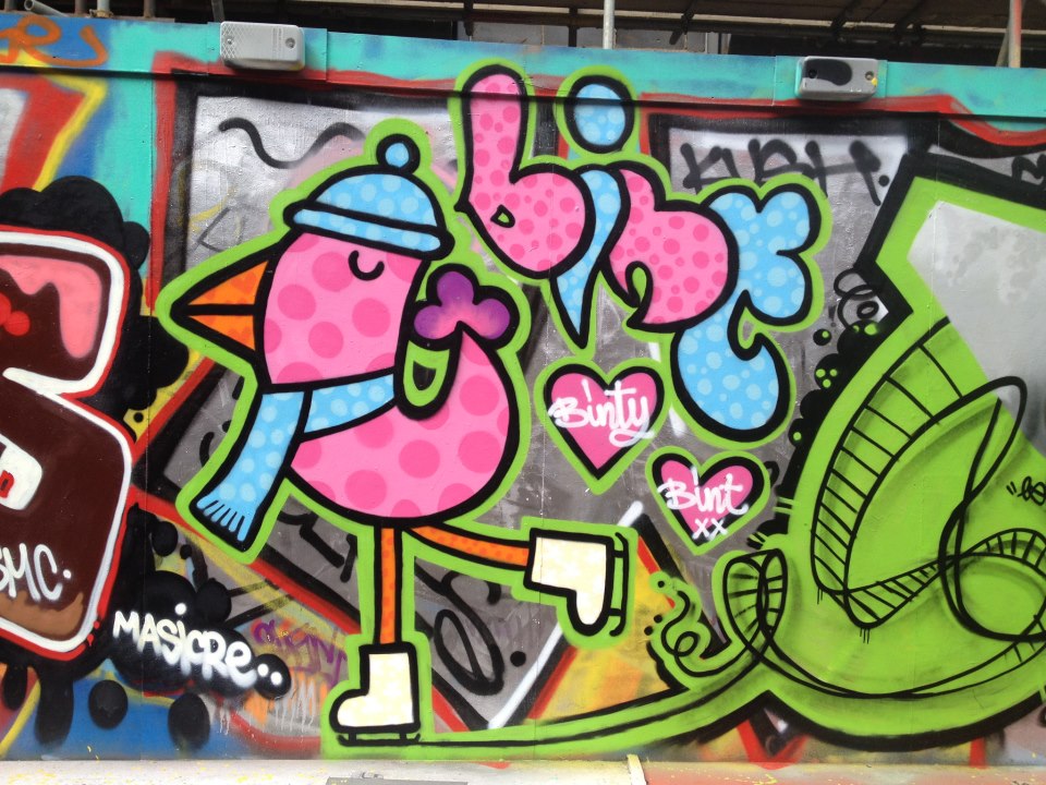 Bint Graffiti Artists - KibrisPDR