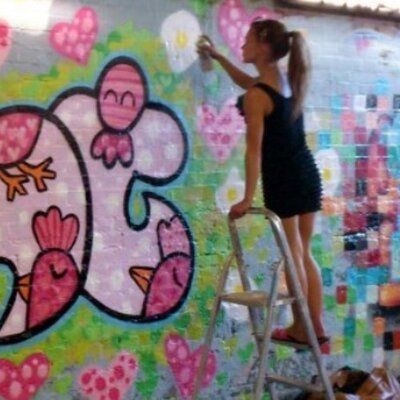 Detail Bint Graffiti Face Nomer 2