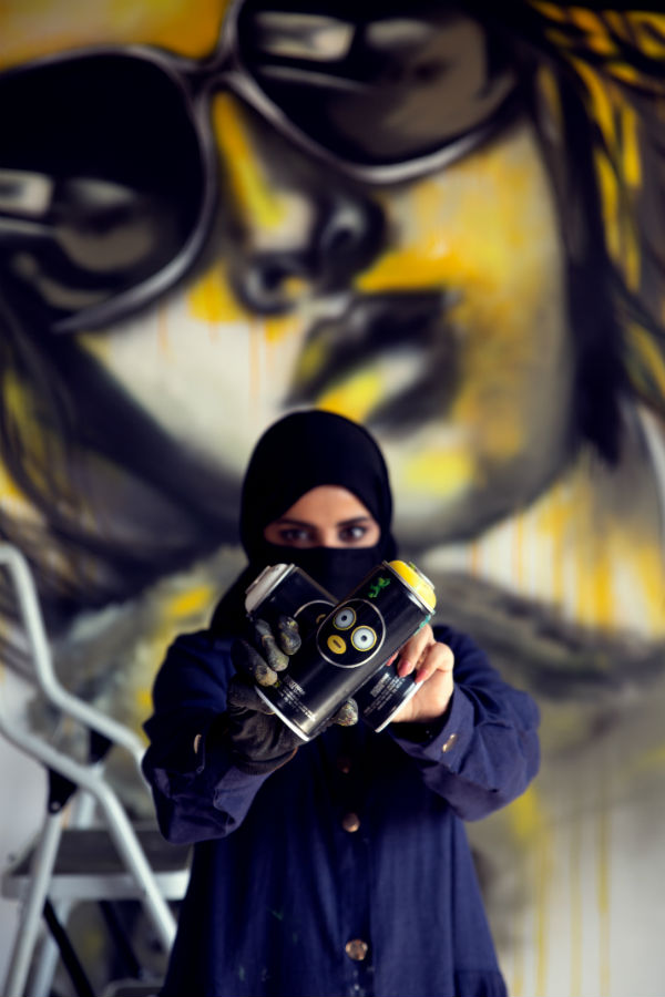 Detail Bint Graffiti Face Nomer 11