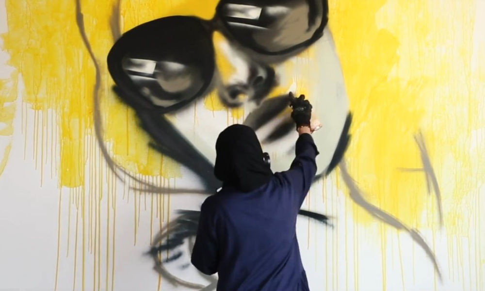 Detail Bint Graffiti Face Nomer 15