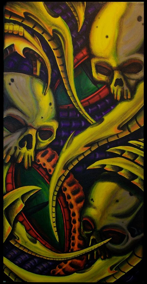 Detail Biomechanical Graffiti Nomer 11