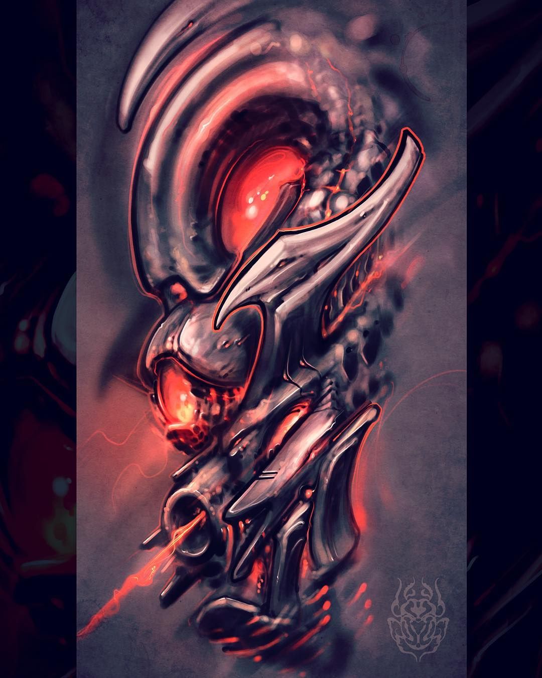 Detail Biomechanical Graffiti Nomer 16