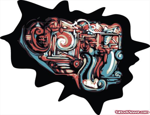 Detail Biomechanical Graffiti Nomer 22