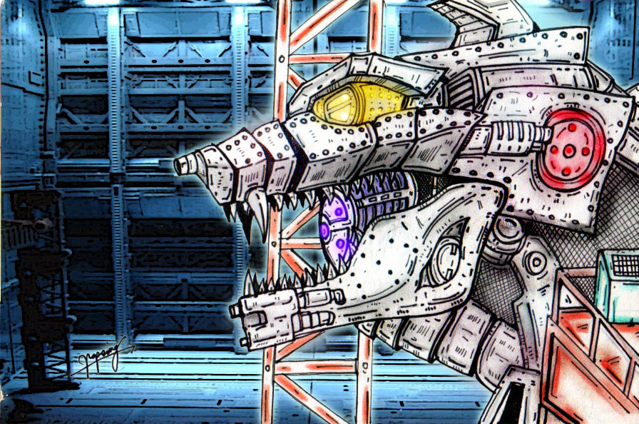 Detail Biomechanical Graffiti Nomer 23