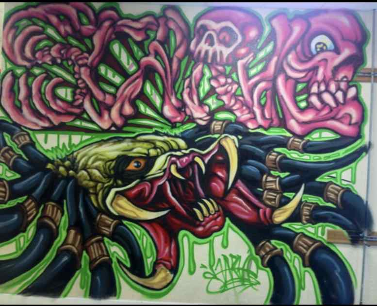 Detail Biomechanical Graffiti Nomer 26
