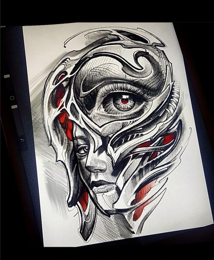 Detail Biomechanical Graffiti Nomer 31