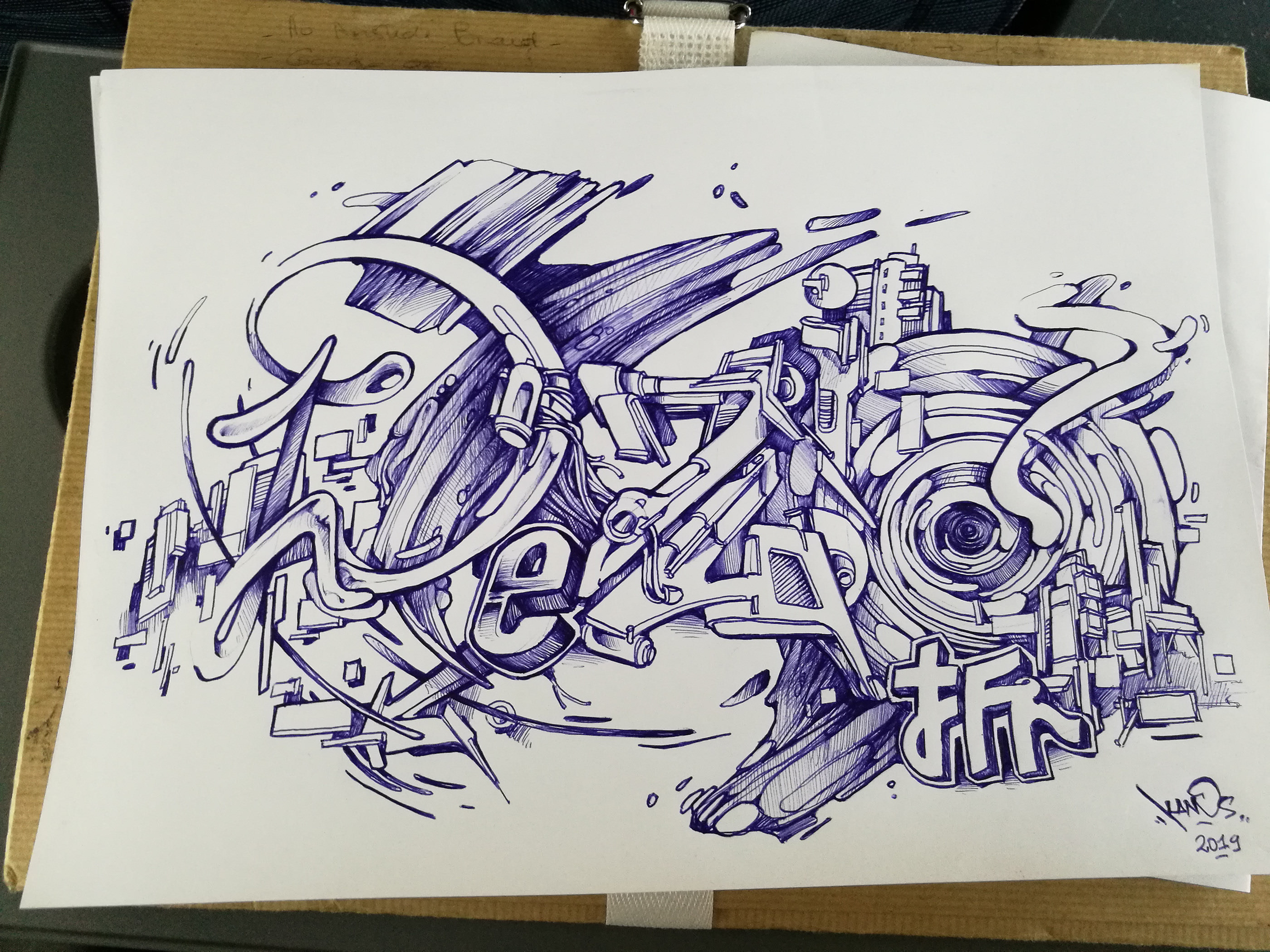 Detail Biomechanical Graffiti Nomer 32