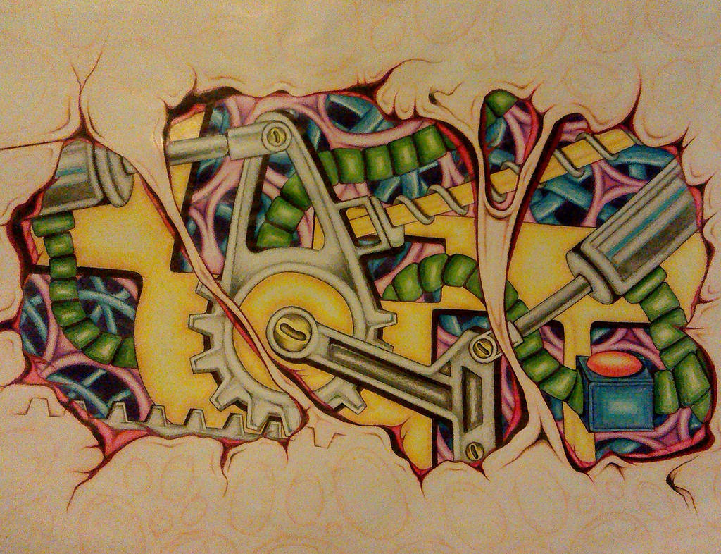 Detail Biomechanical Graffiti Nomer 7