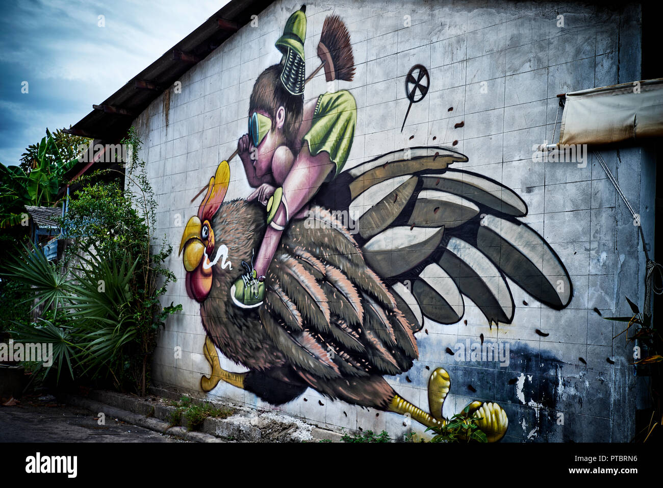 Detail Bird Graffiti Nomer 11