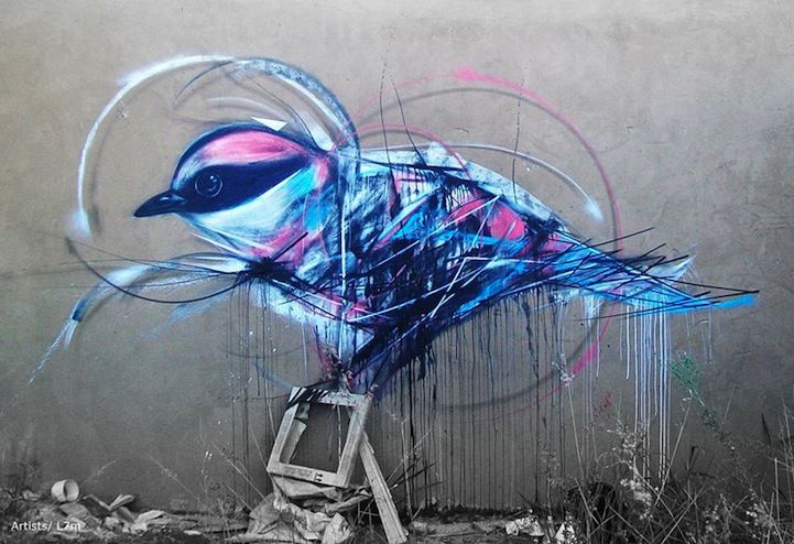 Detail Bird Graffiti Nomer 18