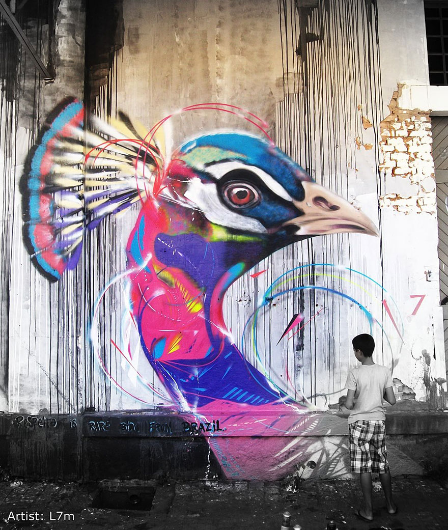 Detail Bird Graffiti Nomer 3