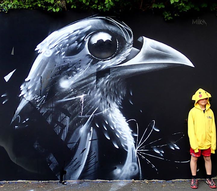 Detail Bird Graffiti Nomer 29