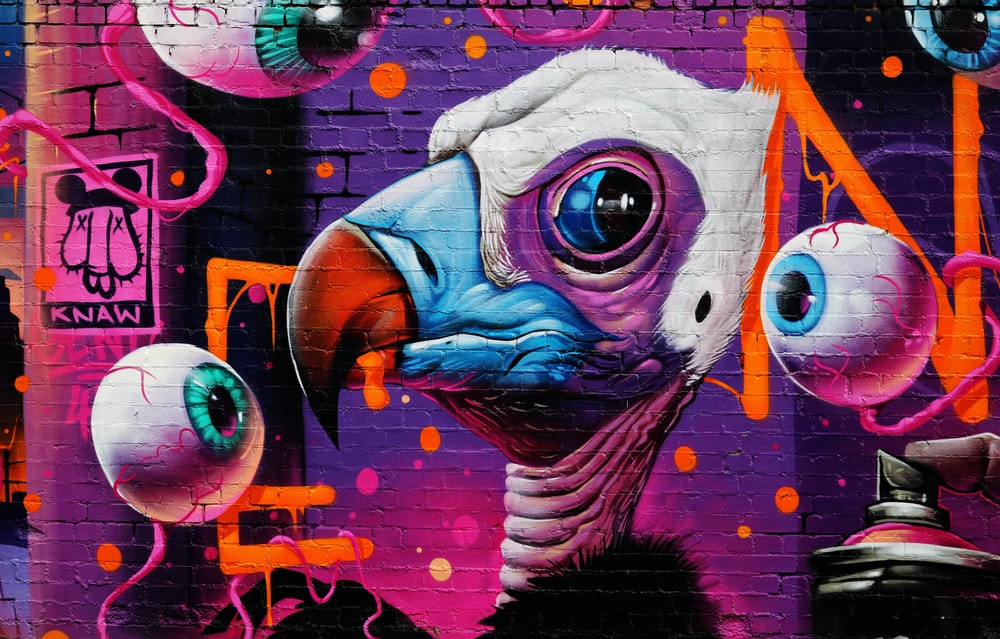 Detail Bird Graffiti Nomer 35