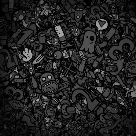 Black And Grey Graffiti Wallpaper - KibrisPDR