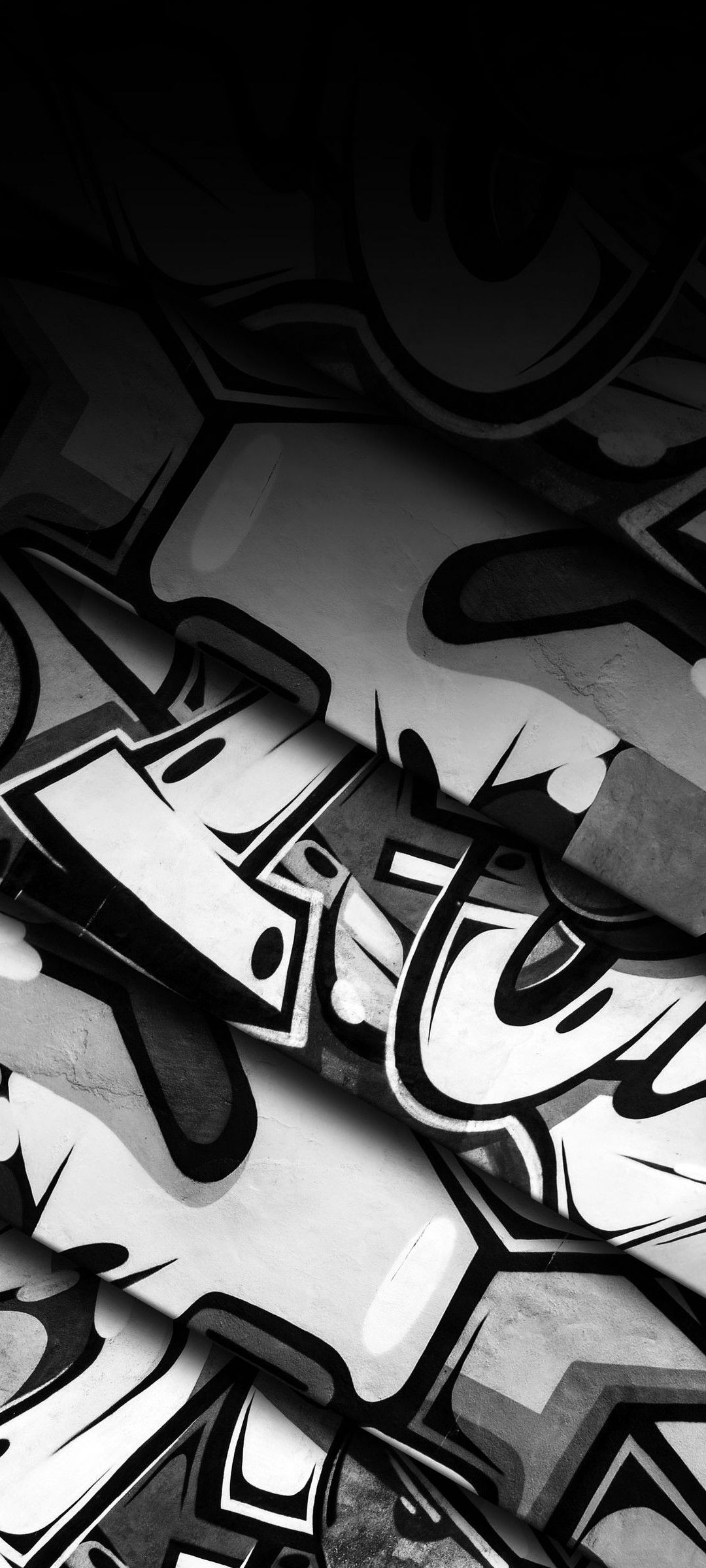 Detail Black And Grey Graffiti Wallpaper Nomer 6