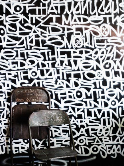 Detail Black And White Graffiti Wallpaper Nomer 27