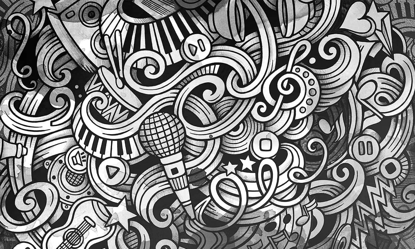 Detail Black And White Graffiti Wallpaper Nomer 6