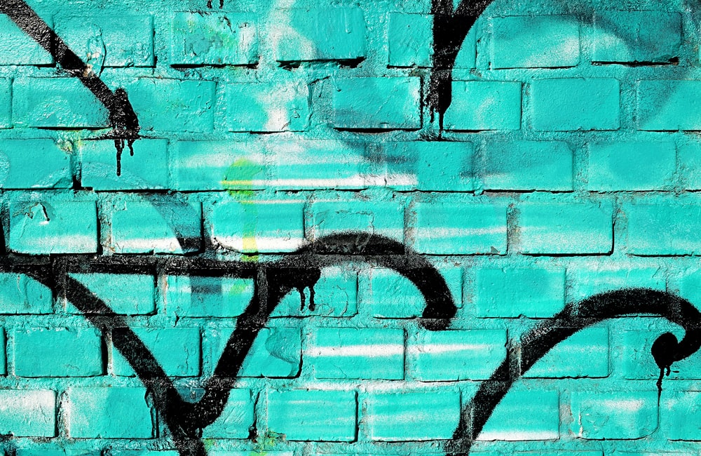 Detail Black Brick Graffiti Wallpaper Nomer 24