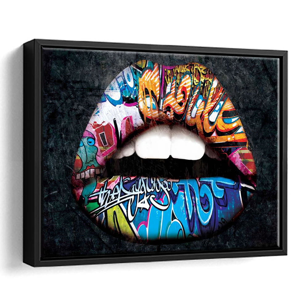 Detail Black Graffiti Lips Nomer 43