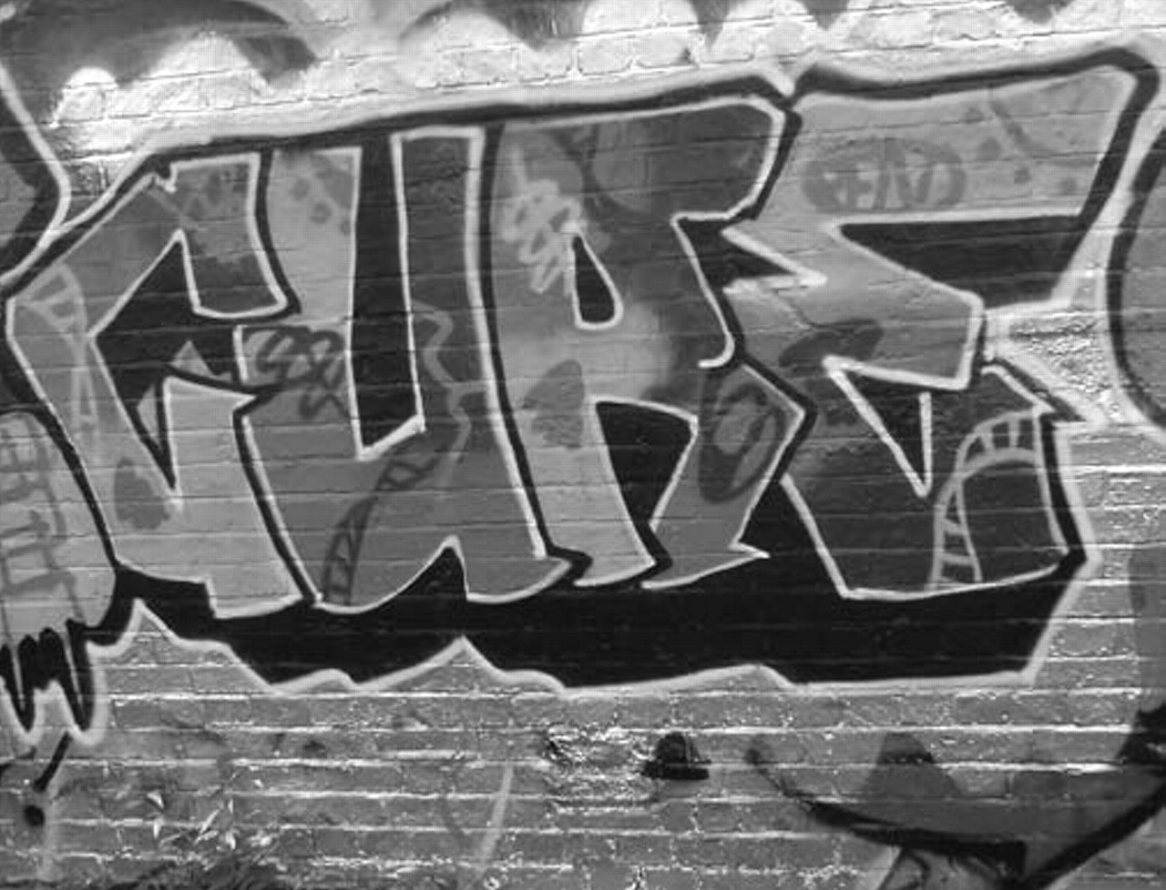 Detail Black Graffiti Powerpoint Nomer 53