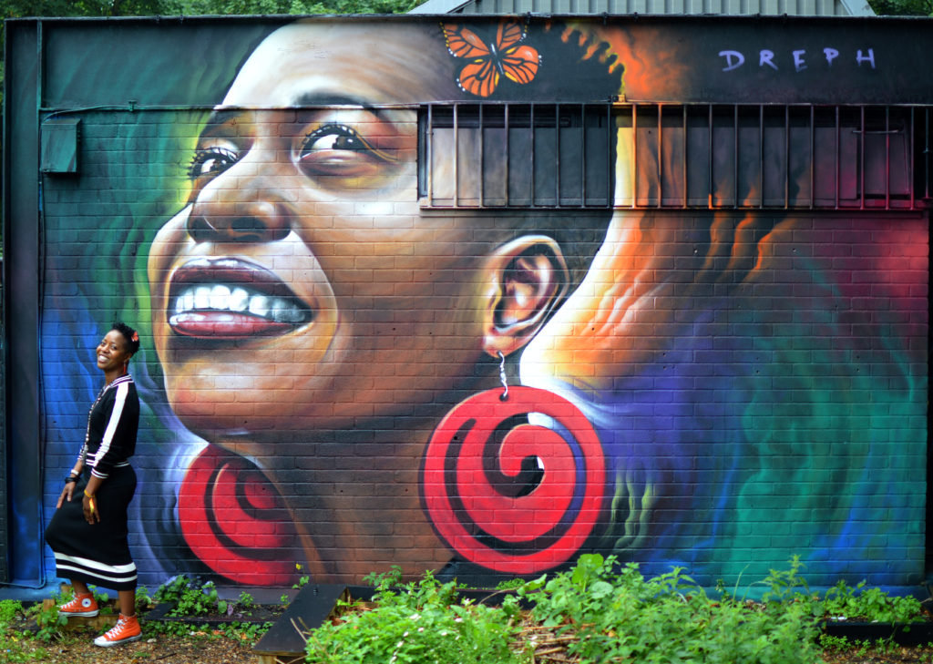 Detail Black Woman Graffiti Nomer 3