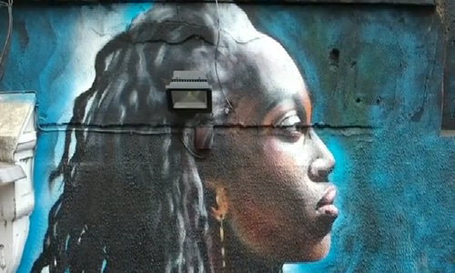 Detail Black Woman Graffiti Nomer 45