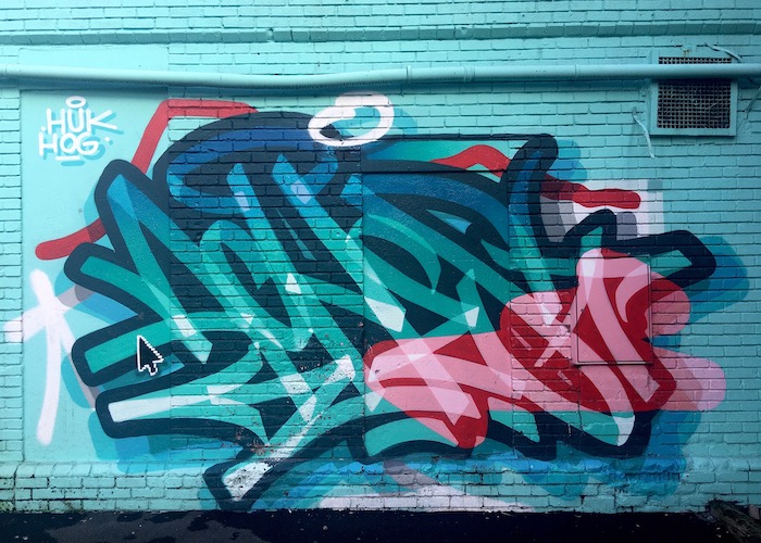 Detail Blue Graffiti Art Nomer 43
